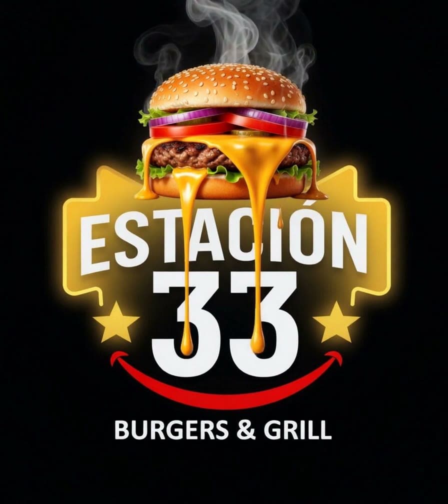 Hamburguesa Estación 33 a la parrilla